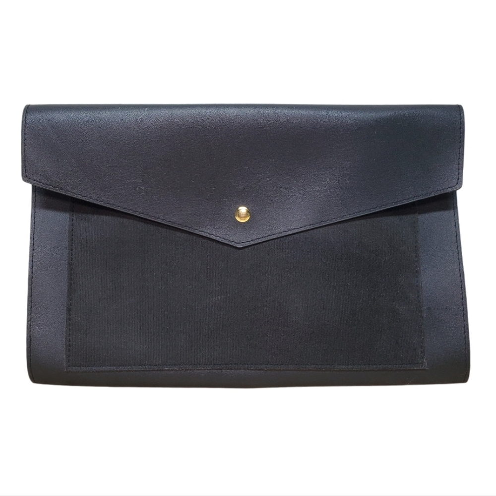 Glass Ladder & Co Black The Megan  Portfolio Clutch Tablet Organizer